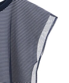 Green Parks ｍｉｆｆｙ／チュールドッキングプリントＴシャツ