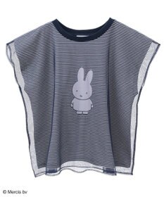 Green Parks ｍｉｆｆｙ／チュールドッキングプリントＴシャツ