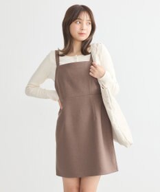 earth music&ecology 切替ギャザーコンパクトカットプルオーバー