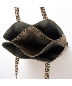 UNBILLION カシュカシュ cachecache / 柄プリント3パーテーショントートバッグ