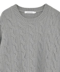 AMERICAN HOLIC ミドルゲージケーブルニットプルオーバー