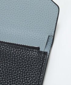 TOPKAPI 【Breath TOPKAPI】DUAL デュアル シュリンクレザー バイカラー 三つ折り 財布　薄型 / 軽量