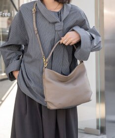 style code ［RICKERS/リッカーズ］ナチュラルレザー2WAYショルダーバッグ