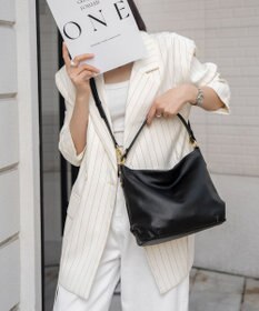 style code ［RICKERS/リッカーズ］ナチュラルレザー2WAYショルダーバッグ