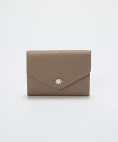 TOPKAPI 【Breath TOPKAPI】DUAL デュアル シュリンクレザー バイカラー 三つ折り 財布　薄型 / 軽量