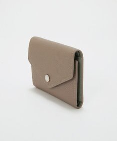 TOPKAPI 【Breath TOPKAPI】DUAL デュアル シュリンクレザー バイカラー 三つ折り 財布　薄型 / 軽量