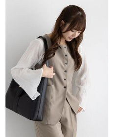 Te chichi スクエアネックジレ【AOYAMA FASHION ASSOCIATION × Te chichi】