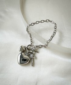 WEGO Lハートモチーフチャームブレス