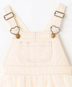 ANY KIDS チュール付き ジャンパースカート