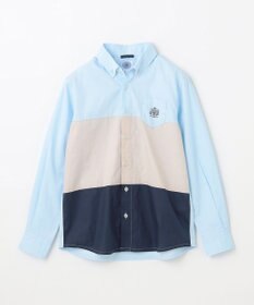 J.PRESS KIDS 【140-170cm】カラーブロック シャツ