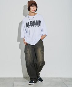 WEGO 【ユニセックス着用ITEM/ネックレス付き】アクセ付きグラフィックT（S）