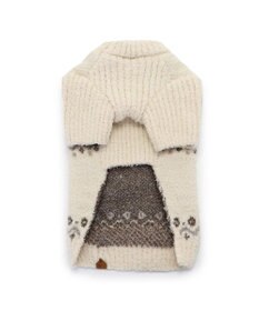 PET PARADISE ペットパラダイス ニット ノルディク柄  《ホワイト》 小型犬