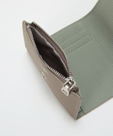 TOPKAPI 【Breath TOPKAPI】DUAL デュアル シュリンクレザー バイカラー 三つ折り 財布　薄型 / 軽量