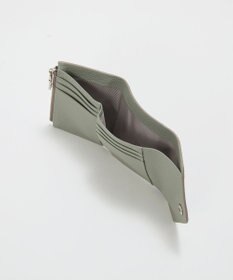 TOPKAPI 【Breath TOPKAPI】DUAL デュアル シュリンクレザー バイカラー 三つ折り 財布　薄型 / 軽量