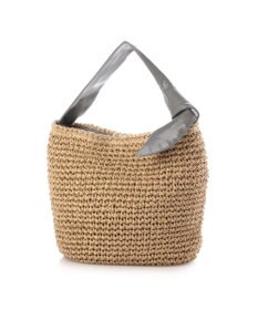 UNBILLION カシュカシュ cachecache / リボンハンドルクロッシェミニトート