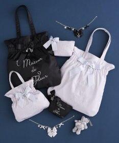 Maison de FLEUR スターリボントートバッグ