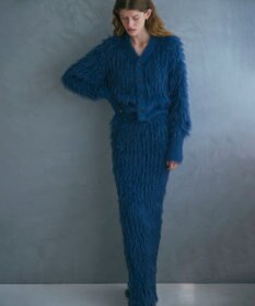 NAVE 【ReNAVE・洗える】メルティーシャギーニット カーディガン