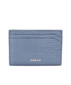 TOPKAPI 【TOPKAPI】イタリアンレザー リザード型押し パスケース  LUCIA ルチア