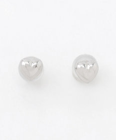 TOCCA 【WEB限定】WITH HEART MINI PIERCED EARRINGS プラチナ ピアス