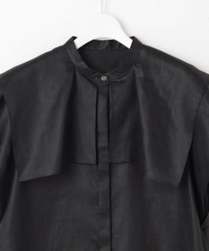 23区 L 【接触冷感/洗える】シアーフィルム ブラウス