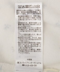 earth music&ecology フラワーピグメントリブフレアパンツ
