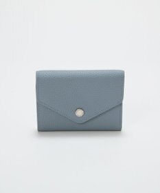 TOPKAPI 【Breath TOPKAPI】DUAL デュアル シュリンクレザー バイカラー 三つ折り 財布　薄型 / 軽量