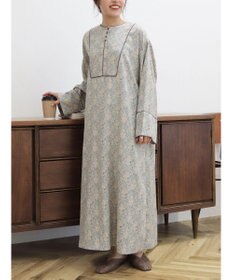 CRAFT STANDARD BOUTIQUE パイピングカフタンワンピース