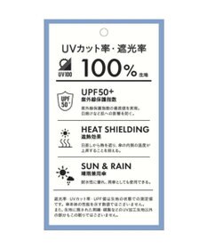 TOCCA 【晴雨兼用・UVカット100%生地】TOCCA CLOVER UMBRELLA 折り畳み傘 収納バッグ付き