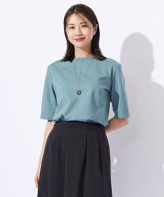 J.PRESS LADIES L TCポンチ モックネック カットソー