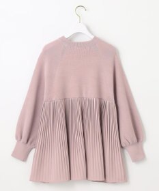 ANY SIS 【洗える】プリーツコンビ ニット