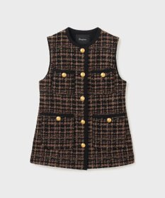 GRACE CONTINENTAL チドリツイードベスト