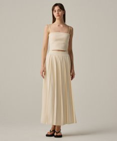 uncrave 【手洗い可】ドライタッチ ニット カップ付き バンドゥ（uncrave WHITE）