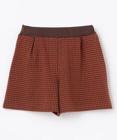 組曲 KIDS 【110-140㎝】ハウンドトゥースラップ キュロット