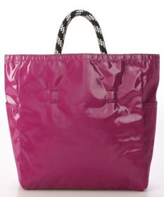 LeSportsac MEDIUM 2 WAY TOTE/２ウェイパープル/ブラックシャイン