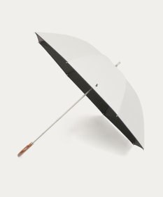 MOONBAT 【WEB限定/遮光率100%/遮熱/UV】POLO RALPH LAUREN（ポロ ラルフローレン）晴雨兼用日傘 無地 オーバーロック刺繍 長傘