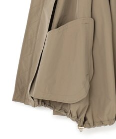 23区 L 【撥水加工】ソフトメモリータフタ ミドル丈 ブルゾン