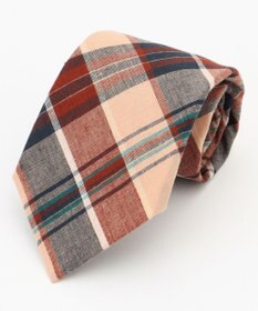 J.PRESS MEN マドラスチェック ネクタイ ブラウン系4