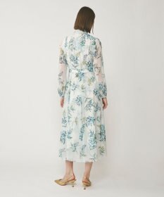 GRACE CONTINENTAL フラワーレイヤーワンピース