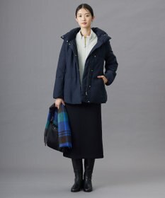 J.PRESS LADIES L 【WEB限定カラーあり・洗える】ダンボール ナロー スカート
