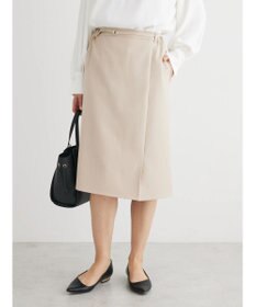 Green Parks 〈選べるきれシル〉Ｉラインミディ丈スカート