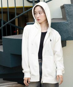 WEGO 【WEB限定/ユニセックス着用ITEM/25年秋冬新作/SMLサイズ展開】別注U.S.POLO ASSN.　ZIPパーカー