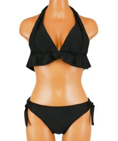 San-ai Resort（三愛水着楽園） 【SALE】ナチュラルだけどしっかり盛れる【ナチュラルアップブラ】Solidノンワイヤービキニ　7M・9M