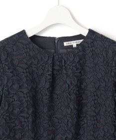 23区 【洗える】トリアセダブルジョーゼット フレア ワンピース