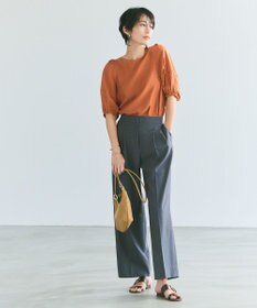 UNFILO 【セットアップ対応】ウォッシャブル UVケア ブラウス