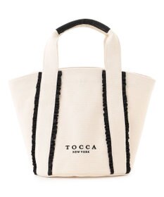 TOCCA 【八木アリサさん着用】TRILL TRIM CANVASTOTE キャンバストートバッグ