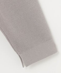 自由区 L 【洗える/セット着用可】ドライコットンハイゲージブラウスライク ニット