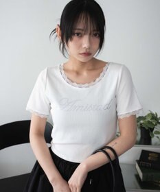 WEGO ロゴレースちびT