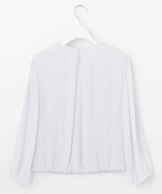 自由区 【新色追加・洗える】ロイヤルシフォン プルオーバーブラウス