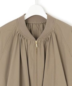 23区 L 【撥水加工】ソフトメモリータフタ ミドル丈 ブルゾン