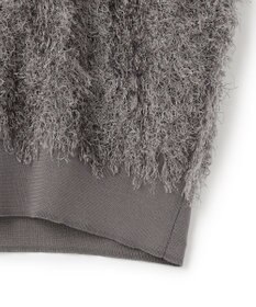 BEIGE， LYCORIS / カットフリンジ Vネックニット